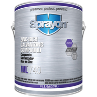 WL740 Zinc-Rich Galvanizing Compound, Gallon Solutions industrielles ALPHA
