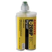 E-20P Fast Setting Structural Adhesives, 200 ml, Dual Cartridge, Two-Part, White Solutions industrielles ALPHA