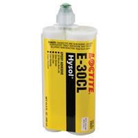 E-30CL Glass Bonder Structural Adhesive, 200 ml, Dual Cartridge, Two-Part, Ultra Clear Solutions industrielles ALPHA