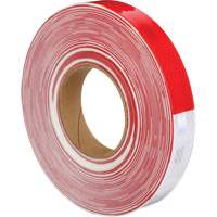 Ruban de masquage Diamond Grade de 3M, 1" la x 150' lo, Rouge & blanc Solutions industrielles ALPHA