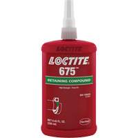 Compos&eacute; de blocage Loctite 675, 250 ml, Bouteille, Vert Solutions industrielles ALPHA