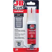 KwikWeld Adhesive, 25 ml, Syringe, Two-Part, Grey Solutions industrielles ALPHA