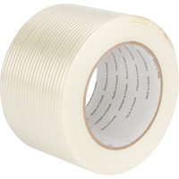 Ruban renforc&eacute; de filaments Scotch, &eacute;paisseur 4 mils, 72 mm (3") x 55 m (180')  Solutions industrielles ALPHA
