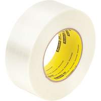 Ruban renforc&eacute; de filaments Scotch, &eacute;paisseur 6,6 mils, 12 mm (1/2") x 33 m (108')  Solutions industrielles ALPHA