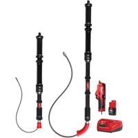 Ensemble de d&eacute;gorgeoir durinoir 2 outils M12 Trapsnake, &eacute;lectrique, Tulipe, 4'/6' Longueur du c&acirc;ble, 1/2"/3/8" Diam&egrave;tre du c&acirc;ble Solutions industrielles ALPHA