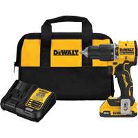 Atomic Compact Series Brushless Cordless Hammer Drill Kit, 1/2" Chuck, 20 V Solutions industrielles ALPHA