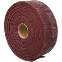 Ruban de nettoyage et de finition Scotch-Brite, Fin, 4" la x 30' lo Solutions industrielles ALPHA