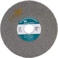 Scotch-Brite EXL Deburring Wheel, 8" x 1", 3" Arbor Solutions industrielles ALPHA