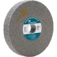 Scotch-Brite EXL Deburring Wheel, 8" x 1", 3" Arbor Solutions industrielles ALPHA