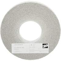Scotch-Brite EXL Deburring Wheels, 8" x 1", 3" Arbor, Aluminum Oxide Solutions industrielles ALPHA