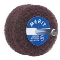 Disques non tiss&eacute;s Abrasotex, 3" dia. x 1" la, Arbre 1/4", Oxyde d'aluminium Solutions industrielles ALPHA
