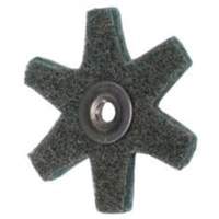 Abrasotex Surface Preparation Star, 2" Dia., Very Fine Grit, Aluminum Oxide Solutions industrielles ALPHA