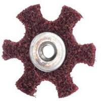 Abrasotex Surface Preparation Star, 4" Dia., Medium Grit, Aluminum Oxide Solutions industrielles ALPHA
