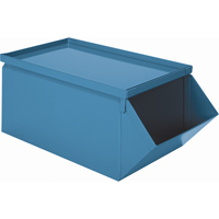 Bacs Stackbins en acier - Couvercle dessus Solutions industrielles ALPHA