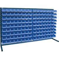 Rayonnage &agrave; persienne avec bacs, 144 bacs, 72" la x 15" p x 40" h Solutions industrielles ALPHA