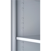Deep Door Combination Cabinets, 38" W x 24" D x 72" H, Grey Solutions industrielles ALPHA