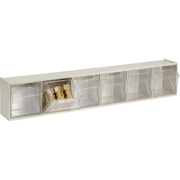 Syst&egrave;me de casiers modulaires Tip-Out, 23-5/8" la x 3-5/8" p x 4-1/2" h, 6 tiroirs Solutions industrielles ALPHA