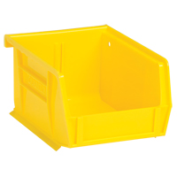 Bacs ultra empilable & suspendable, 4-1/8" la, 3" h x 5-3/8" p, Jaune Solutions industrielles ALPHA