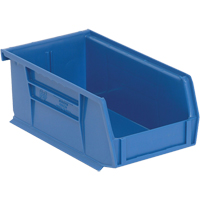 Ultra Stack & Hang Bin, 4-1/8" W x 3" H x 7-3/8" D, Blue Solutions industrielles ALPHA