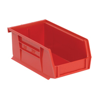 Ultra Stack & Hang Bin, 4-1/8" W x 3" H x 7-3/8" D, Red Solutions industrielles ALPHA