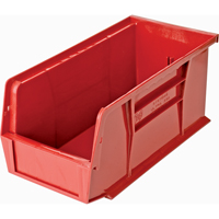 Ultra Stack & Hang Bin, 5-1/2" W x 5" H x 10-7/8" D, Red Solutions industrielles ALPHA