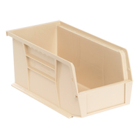 Ultra Stack & Hang Bin, 5-1/2" W x 5" H x 10-7/8" D, Ivory Solutions industrielles ALPHA
