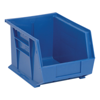 Bacs ultra empilable & suspendable, 8-1/4" la, 7" h x 10-3/4" p, Bleu Solutions industrielles ALPHA