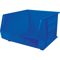 Ultra Stack & Hang Bin, 16-1/2" W x 11" H x 18" D, Blue Solutions industrielles ALPHA