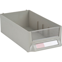 Replacement Drawer for KPC-400 Parts Cabinet, Plastic, 4-11/16" W x 8-5/8" D x 2-7/10" H, Grey Solutions industrielles ALPHA