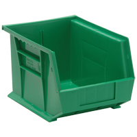 Bacs ultra empilable & suspendable, 8-1/4" la, 7" h x 10-3/4" p, Vert Solutions industrielles ALPHA