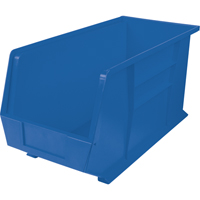 Ultra Stack & Hang Bin, 8-1/4" W x 9" H x 18" D, Blue Solutions industrielles ALPHA