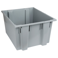 Contenants Stack & Nest, 13" x 23,5" x 19,5", Gris Solutions industrielles ALPHA