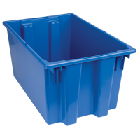 Contenants Stack & Nest, 12" x 23,5" x 15,5", Bleu Solutions industrielles ALPHA