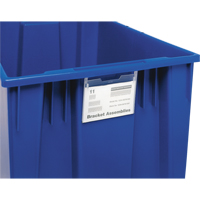 Support d'&eacute;tiquette pour contenant Stack & Nest Solutions industrielles ALPHA