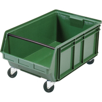 Mobile Giant Stacking Bin, 11-7/8" H x 18-3/8" W x 29" D, 150 lbs. Capacity, Green Solutions industrielles ALPHA