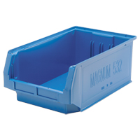 MAGNUM Bin, 7-7/8" H x 12-3/8" W x 19-3/4" D, 150 lbs. Capacity, Black Solutions industrielles ALPHA