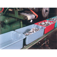 Contenants Stack-N-Nest de Plexton, 20,1" la x 42,5" p x 14,1" h, Gris Solutions industrielles ALPHA