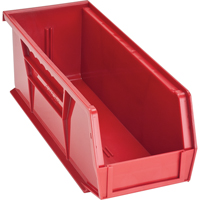 Ultra Stack & Hang Bin, 4-1/8" W x 4" H x 10-7/8" D, Red Solutions industrielles ALPHA