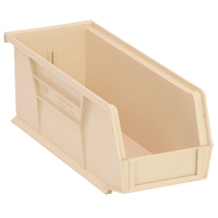 Ultra Stack & Hang Bin, 4-1/8" W x 4" H x 10-7/8" D, Ivory Solutions industrielles ALPHA