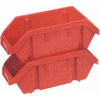 Boîtes &agrave; ramassage rapide "Quick Pick", 5" x 6,625" x 12,5", Rouge Solutions industrielles ALPHA