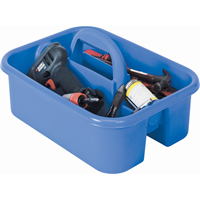 CHARIOT FOURN BLEU 18 1/2"LX13 3/4"LAX8 3/4"H, 5,5" x 13-3/8" x 13-3/8", Bleu Solutions industrielles ALPHA