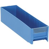 ARMOIRE TIROIR BLEU 11"LX2 3/4"LAX2 1/2"H, 2-3/4" la x 11" p x 2-1/2" h, Bleu Solutions industrielles ALPHA