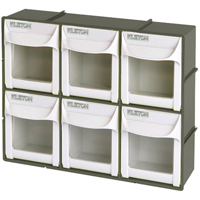 Heavy-Duty Tilt Bin, 11-3/4" W x 3-1/2" D x 9-3/4" H, 6 Drawers Solutions industrielles ALPHA