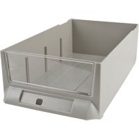 Replacement Drawer for KPC-200 Parts Cabinets, Plastic, 5-3/8" W x 9-13/16" D x 3-3/10" H, Grey Solutions industrielles ALPHA