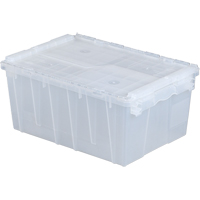 Contenants de distribution Flipak en plastique polypropyl&egrave;ne (PP), 21,8" x 15,2" x 9,3", Transparent Solutions industrielles ALPHA