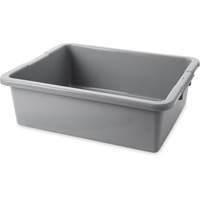 Contenant utilitaire sans compartiments, 7" ha x 21,5" p x 17" lo, Poly&eacute;thyl&egrave;ne, Gris Solutions industrielles ALPHA