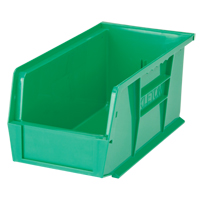Stack & Hang Bin, 5-1/2" W x 5" H x 10-7/8" D, Green Solutions industrielles ALPHA