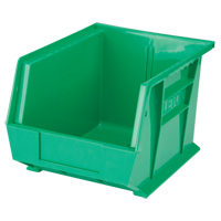 Bac empilable & &agrave; suspendre, 8-1/4" la, 7" h x 10-3/4" p, Vert Solutions industrielles ALPHA