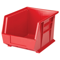 Bac empilable & &agrave; suspendre, 8-1/4" la, 7" h x 10-3/4" p, Rouge Solutions industrielles ALPHA