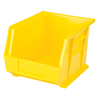 Bac empilable & &agrave; suspendre, 8-1/4" la, 7" h x 10-3/4" p, Jaune Solutions industrielles ALPHA